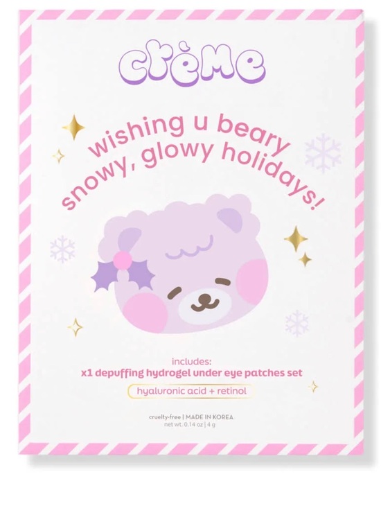 Other - The Crème Shop Holiday Under Eye Patch Greeting Card Set – 3 Pack NWT